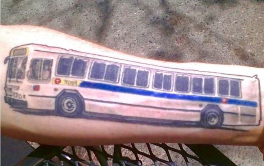 Bus driver loves driving the bus so much, she got a rad tattoo – Muni Diaries Bus driver loves driving the bus so much, she got a rad tattoo – Muni Diaries